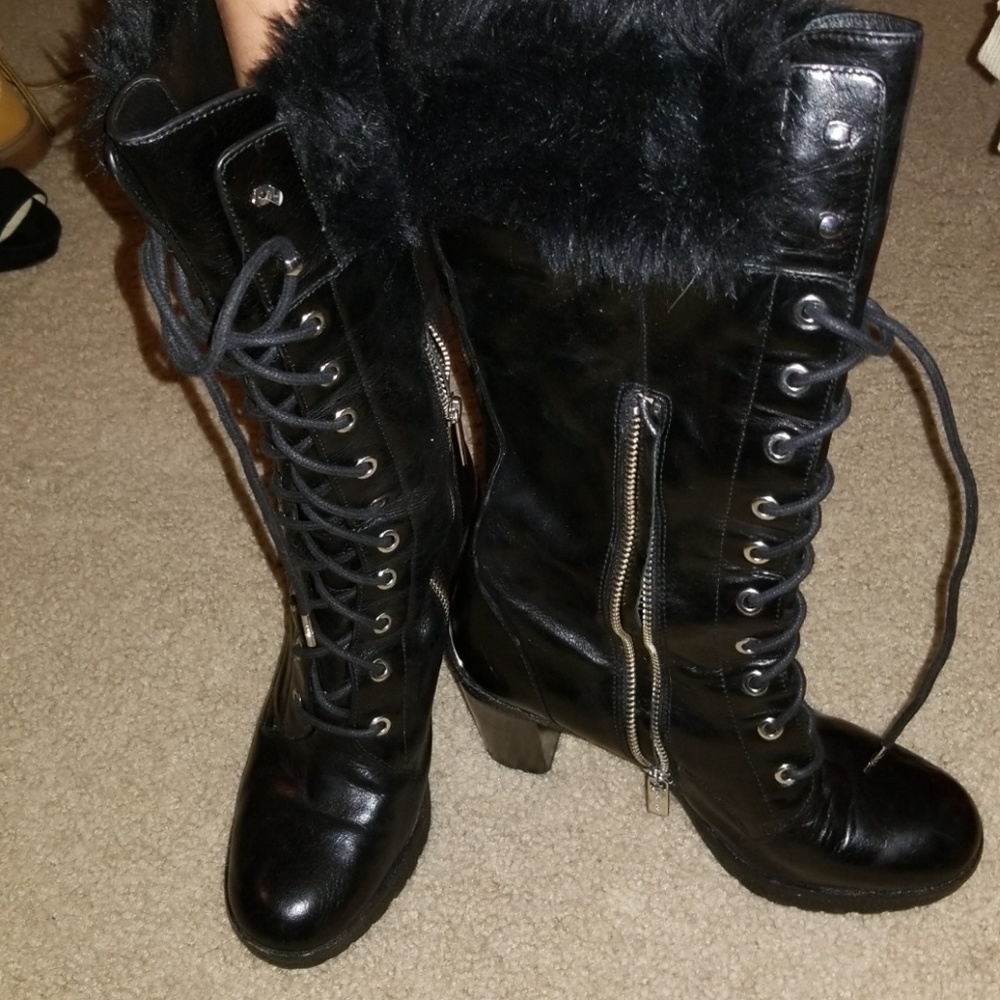 Knee high boots